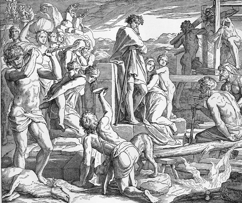 Bilder der Bibel - Die Auswanderung der Kainiten