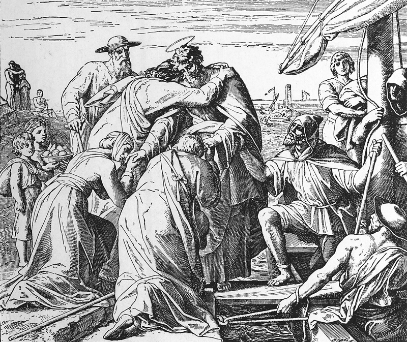 Bilder der Bibel - Pauli Abschied von den Ephesern