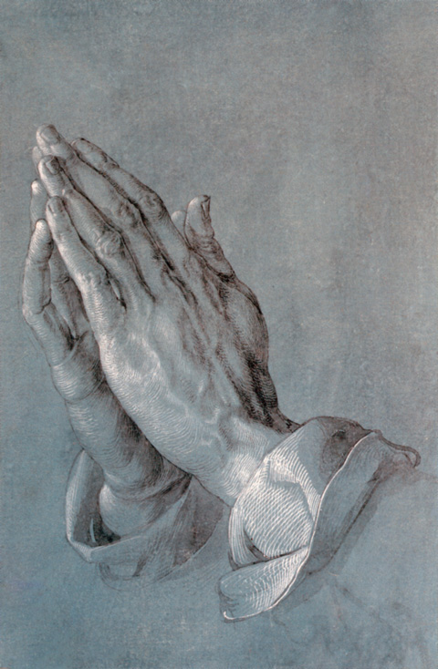 Glaube - Betende Hände