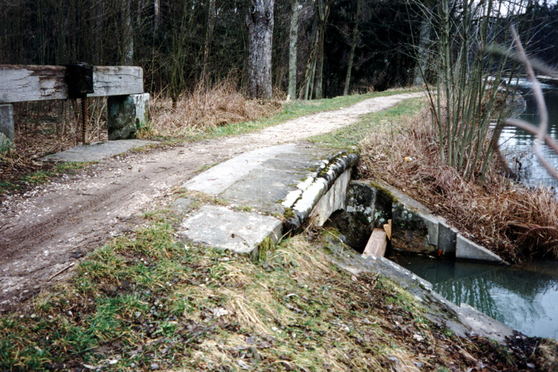 Schwarzach - Brückkanal