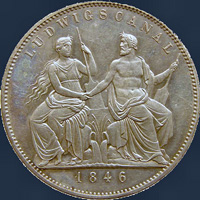Geschichte Münzen  Ludwigskanal