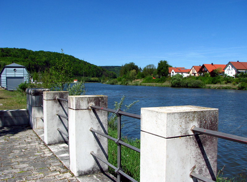 Main-Donau-Kanal - Schleuse Dietfurt - Bereich Beilngries-Yachthafen