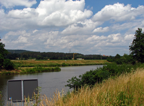 Main-Donau-Kanal - Kraftwerk Hausen