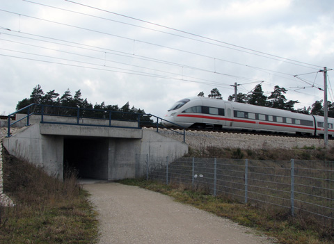 Schleuse 61 - DB-Neubaustrecke