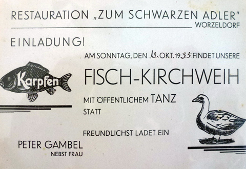 Worzeldorf - Schwarzer Adler