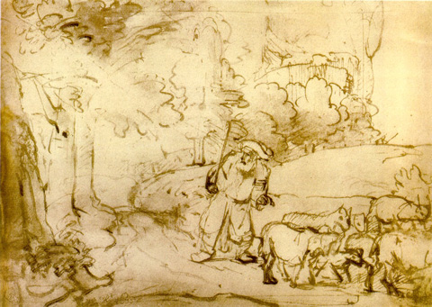 Begegnungen mit Gott - Rembrandt: Brennender Dornbusch