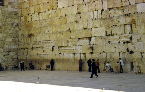 Mauerkrippe - Jerusalem Klagemauer