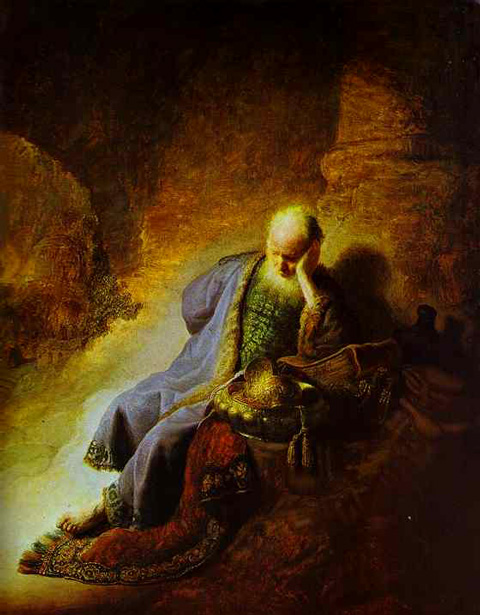 Mauerkrippe - Rembrandt Jeremiah